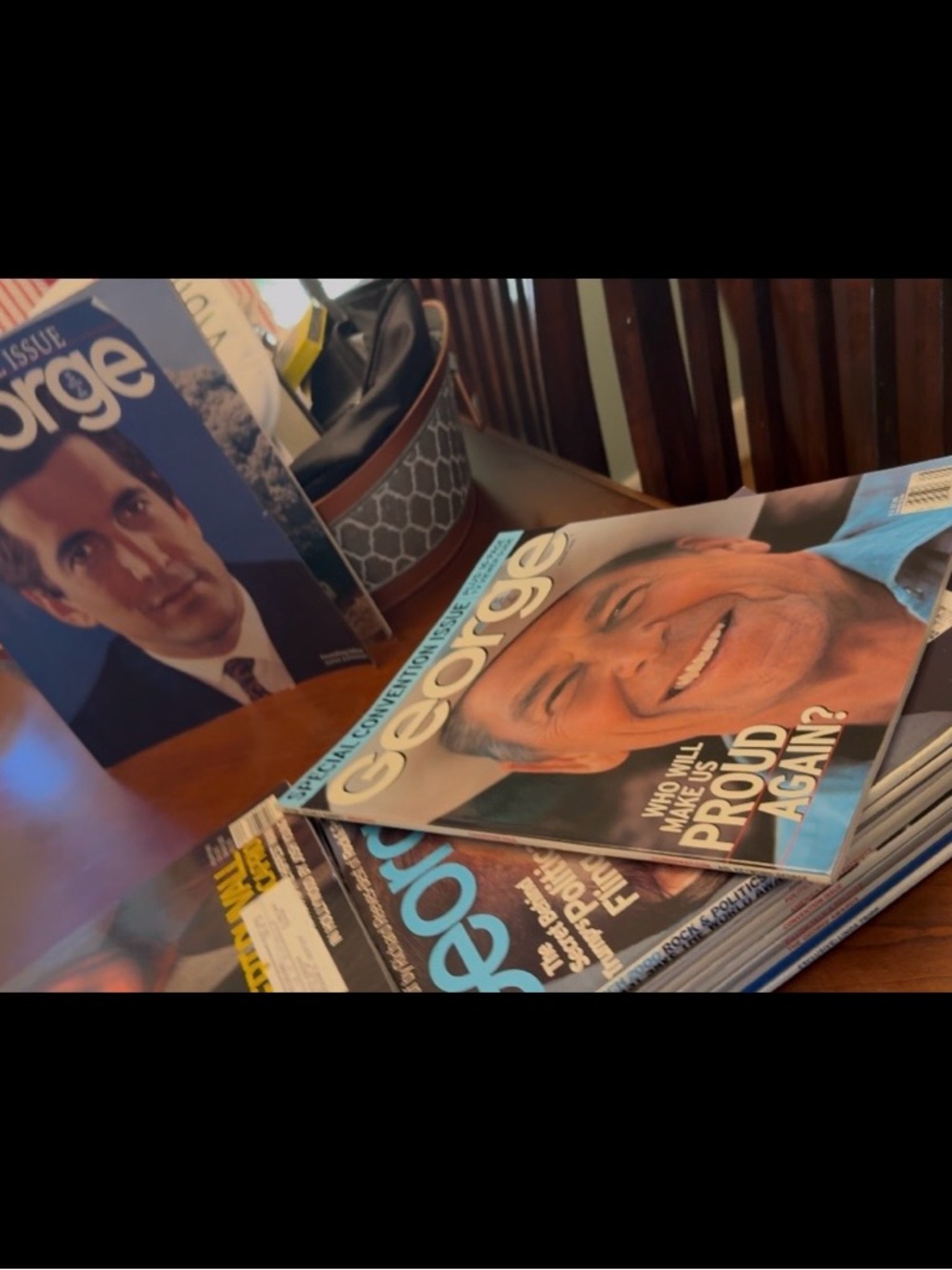 George Magazine Every Issue / Complete Run In Outstanding Conditon - Picture 9 of 17